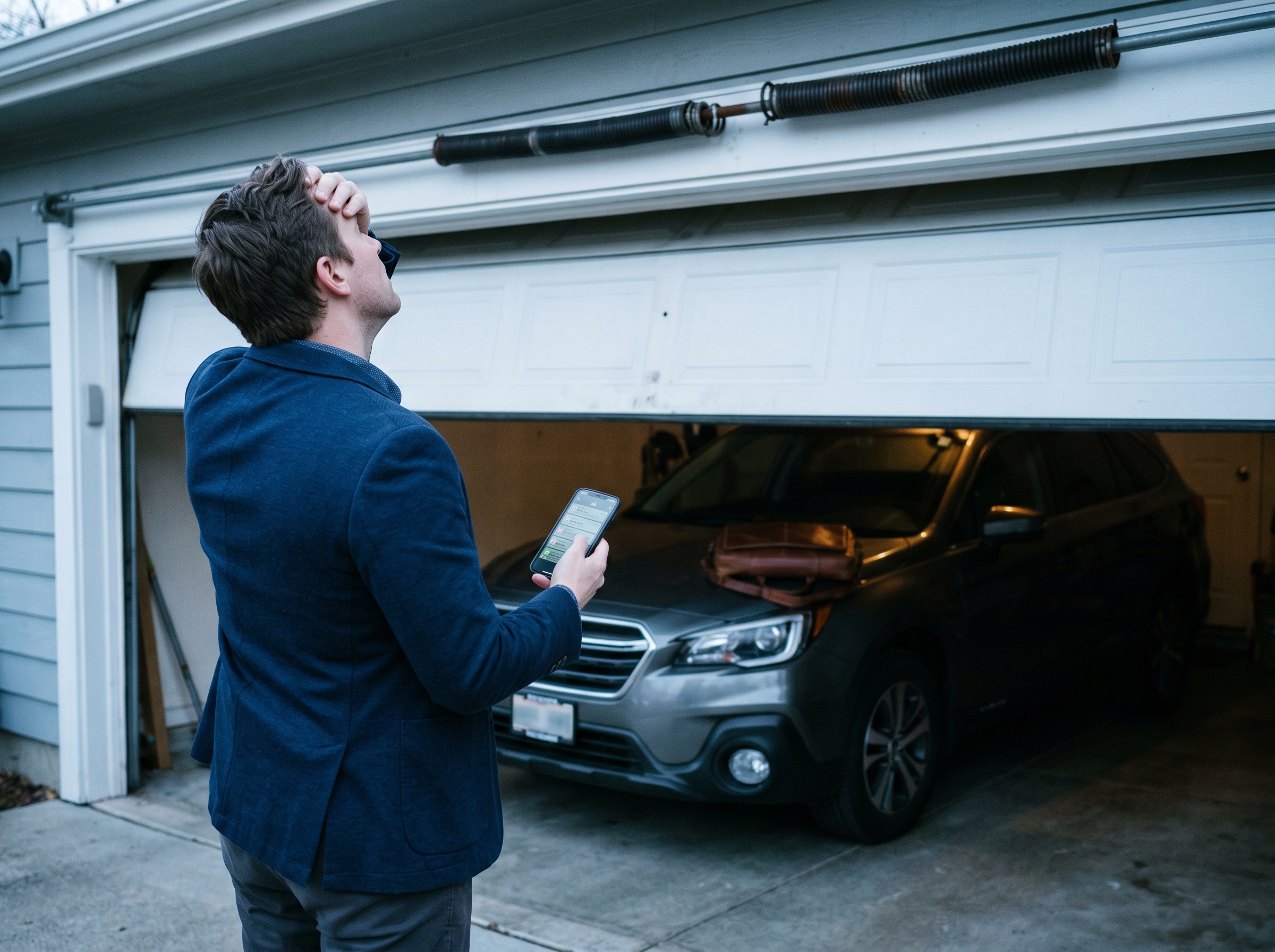 Rio Garage Doors™ Garage Door Repair Near Me When Springs Snap
