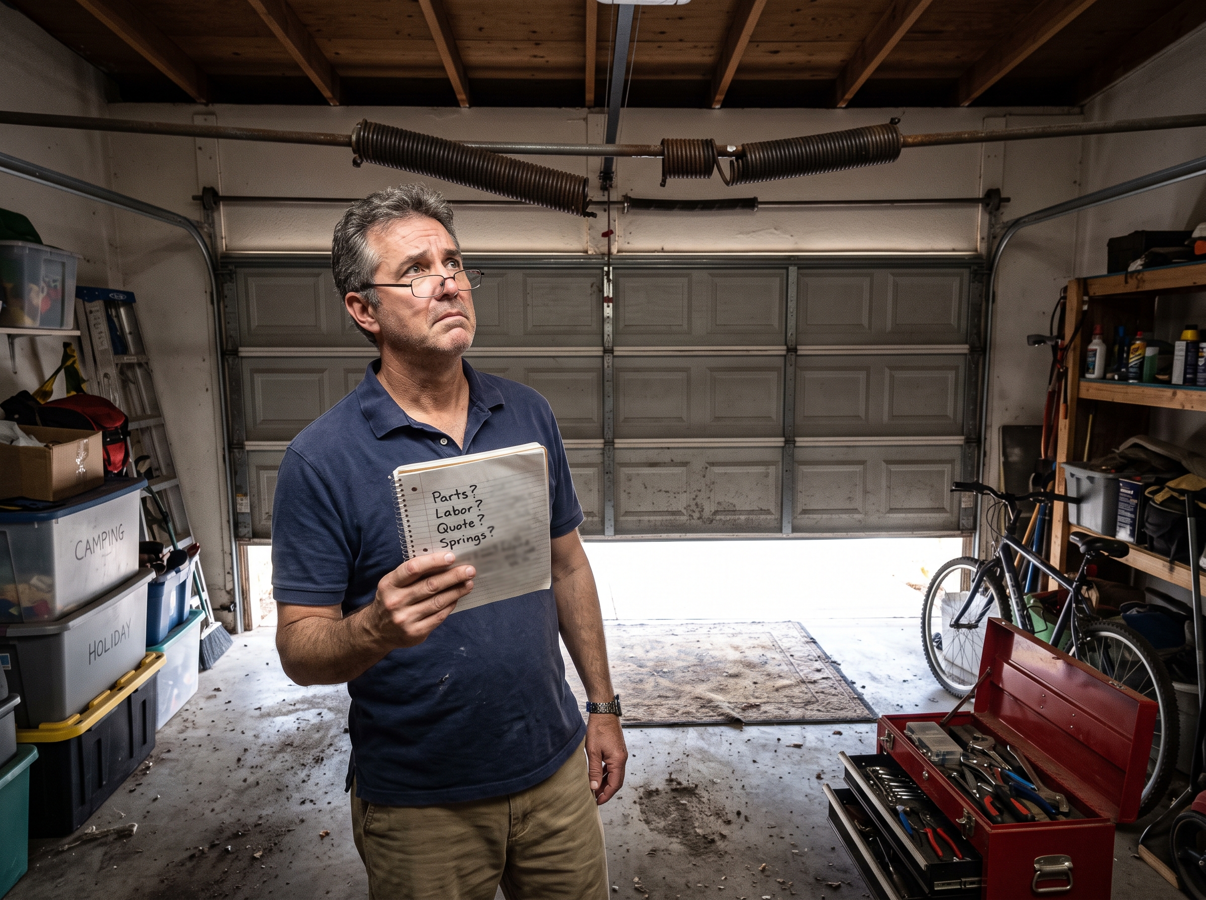 2026 Arizona Garage Door Quote Checklist Before You Book