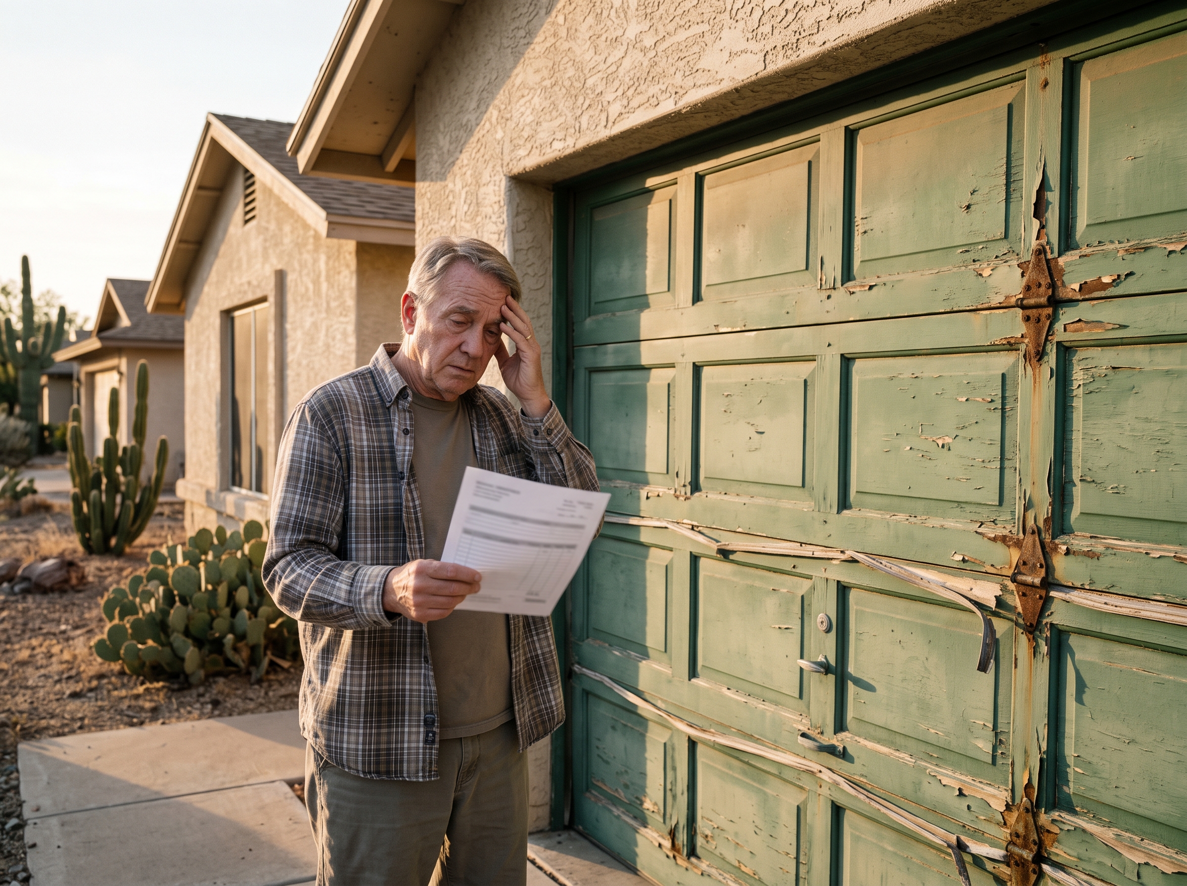 Arizona Garage Door Repair Costs What Is Actually Included?