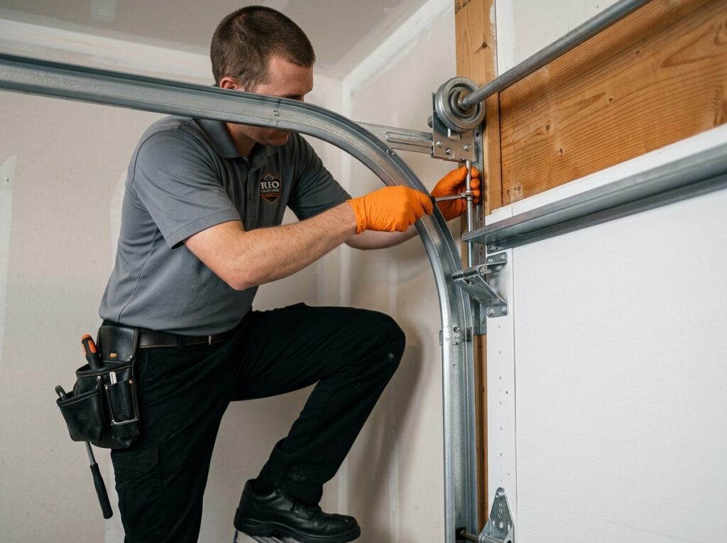 Garage Door Track Repair Services​​