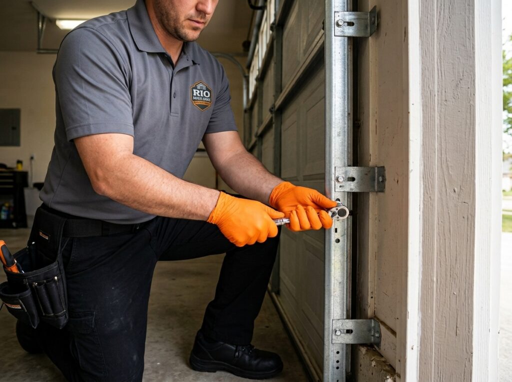 Garage Door Track Repair Services​​