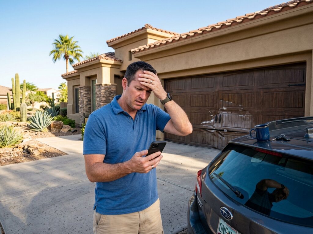 3 Costs to Compare for Double Garage Door Replacement in Scottsdale