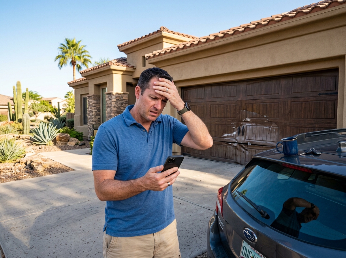 3 Costs to Compare for Double Garage Door Replacement in Scottsdale